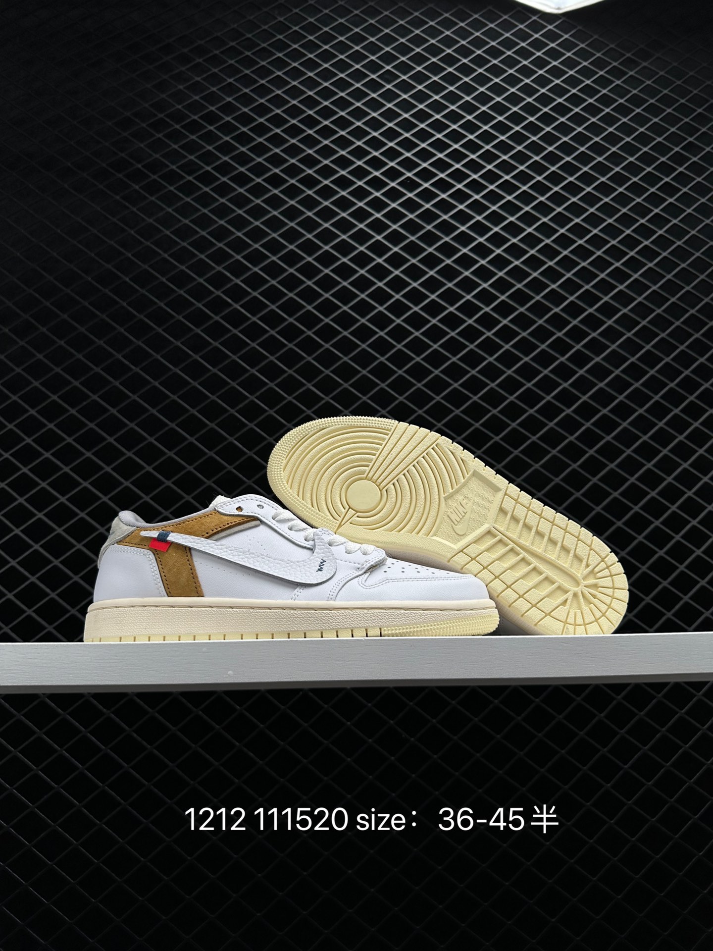 Travis Scott x Air Jordan 1 Low OG “Black Phantom